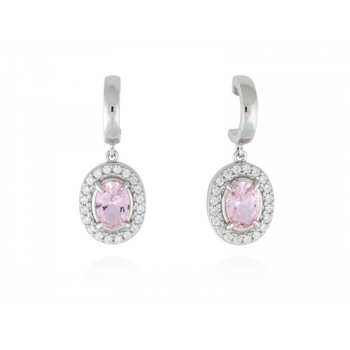 Pendientes Aire Rosa