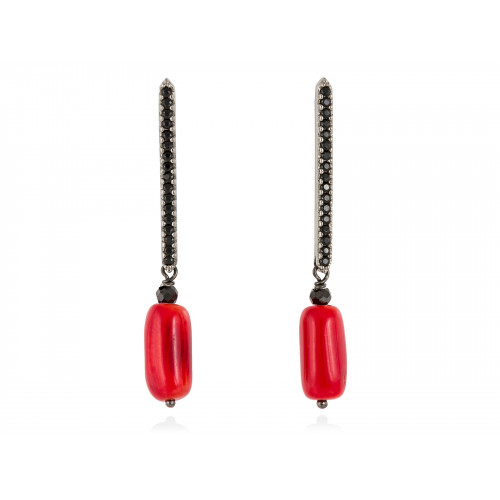 Pendientes Coral