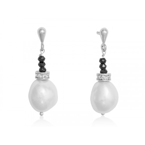 Pendientes Dante en plata
