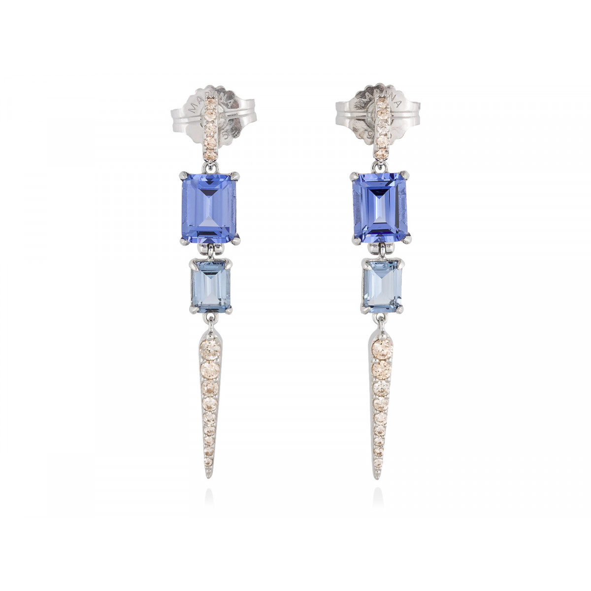 Pendientes Mónaco Azul