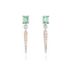 Pendientes Pastel Verde
