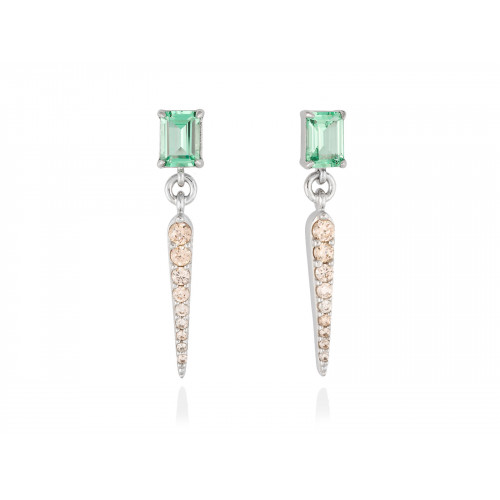 Pendientes Pastel Verde
