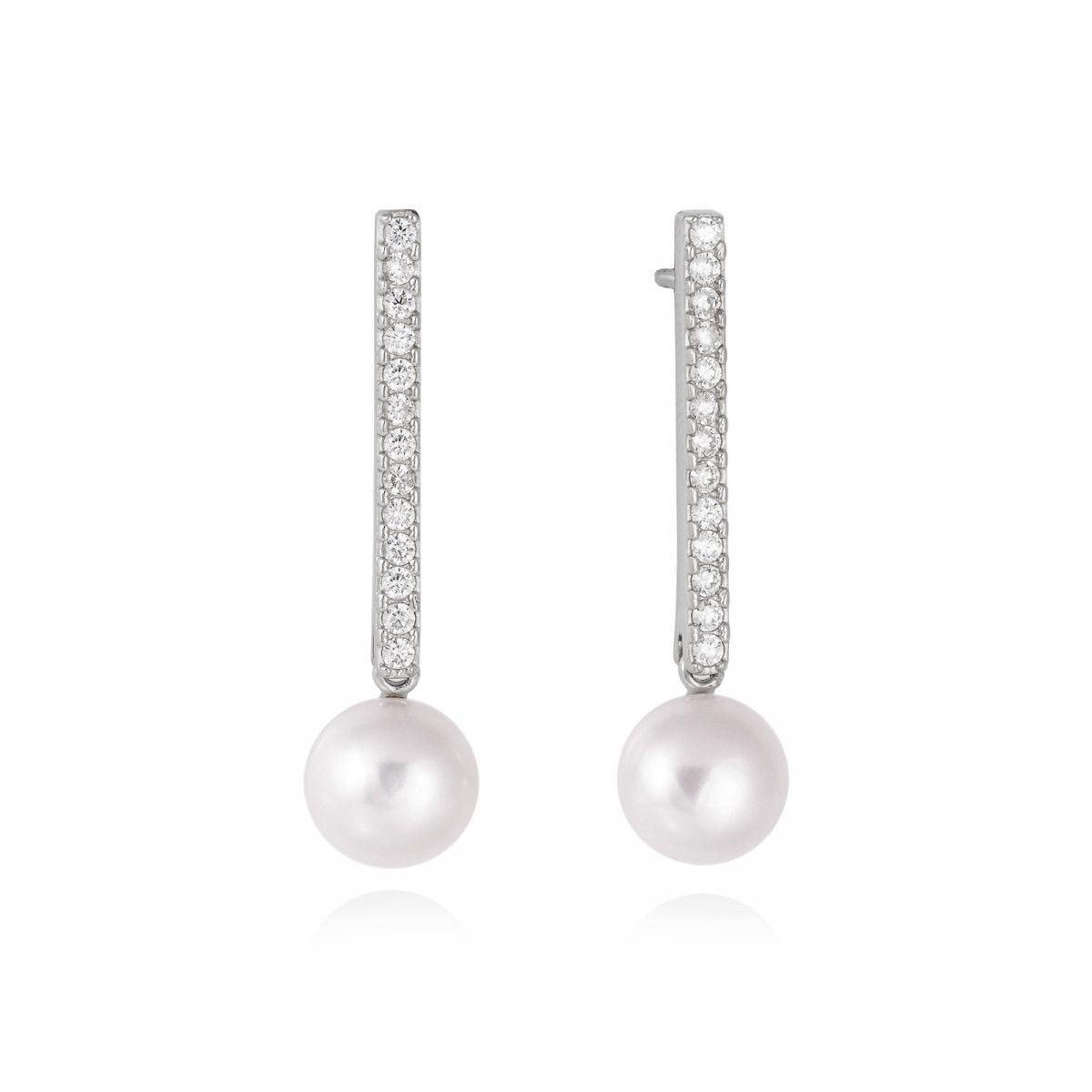 Pendientes Sapporo en plata