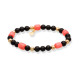 Pulsera Mare Coral en plata dorada