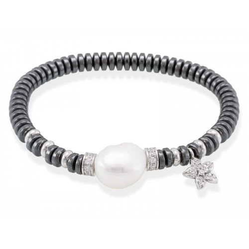Pulsera Matt Gris en plata