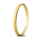 Alianza de boda oro texturizada