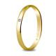 Alianza de boda oro con diamante