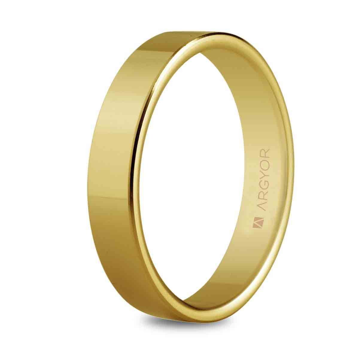 Alianza de boda oro