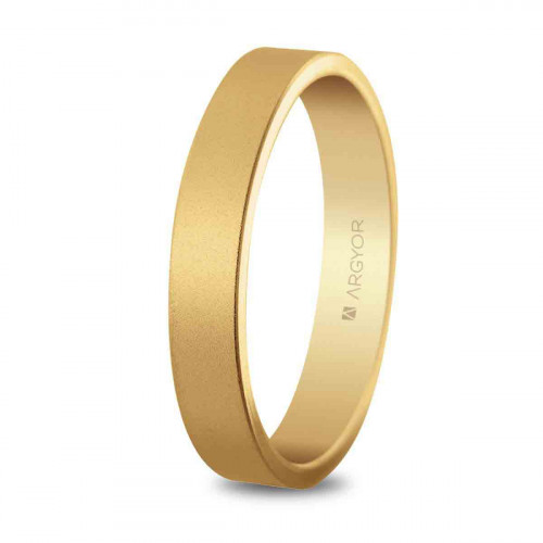 Alianza de boda oro efecto Arena