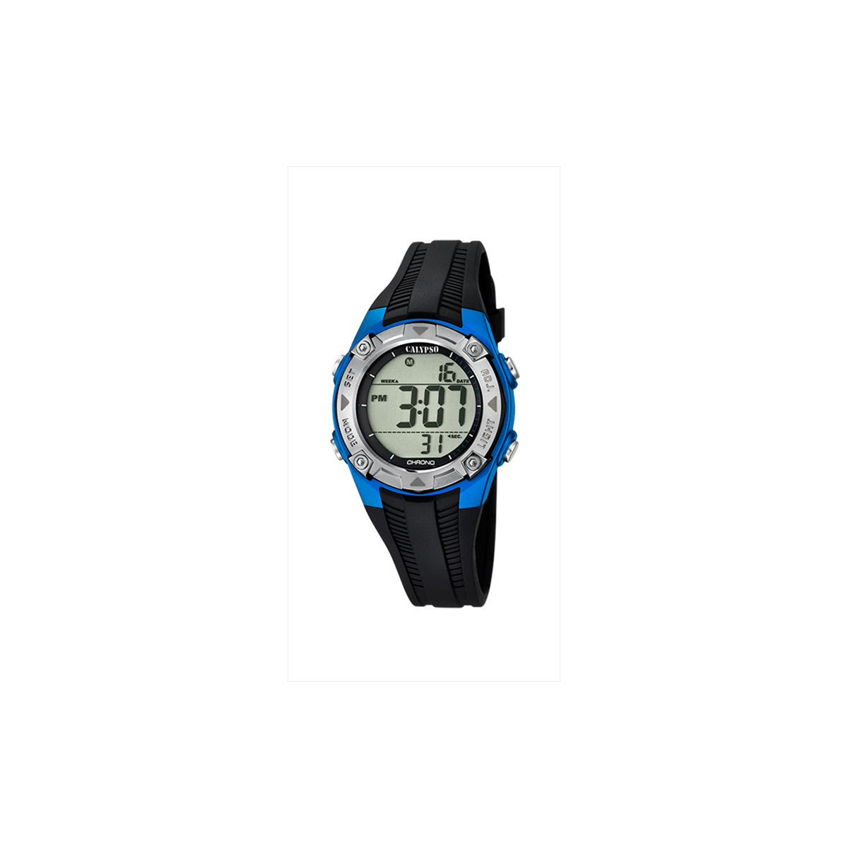 RELOJ CALYPSO AZUL/NEGRO
