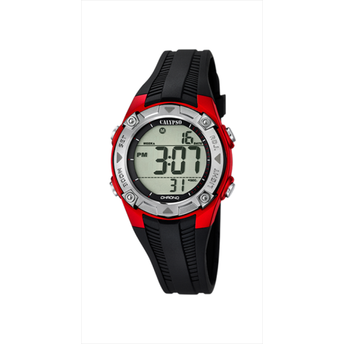 RELOJ CALYPSO ROJO/NEGRO