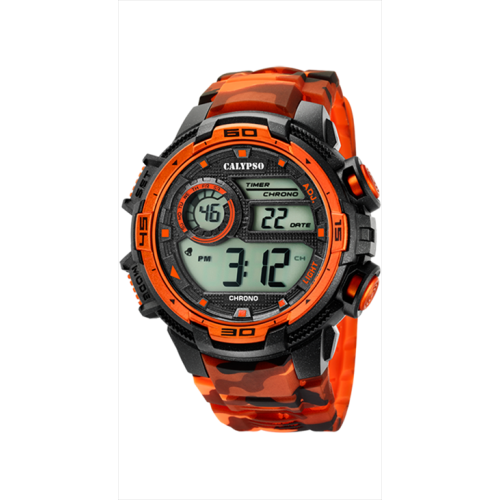 RELOJ CALYPSO NARANJA