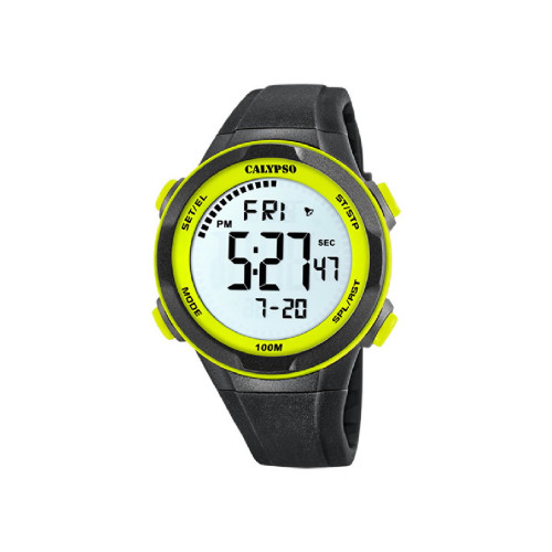 RELOJ CALYPSO GRIS/VERDE