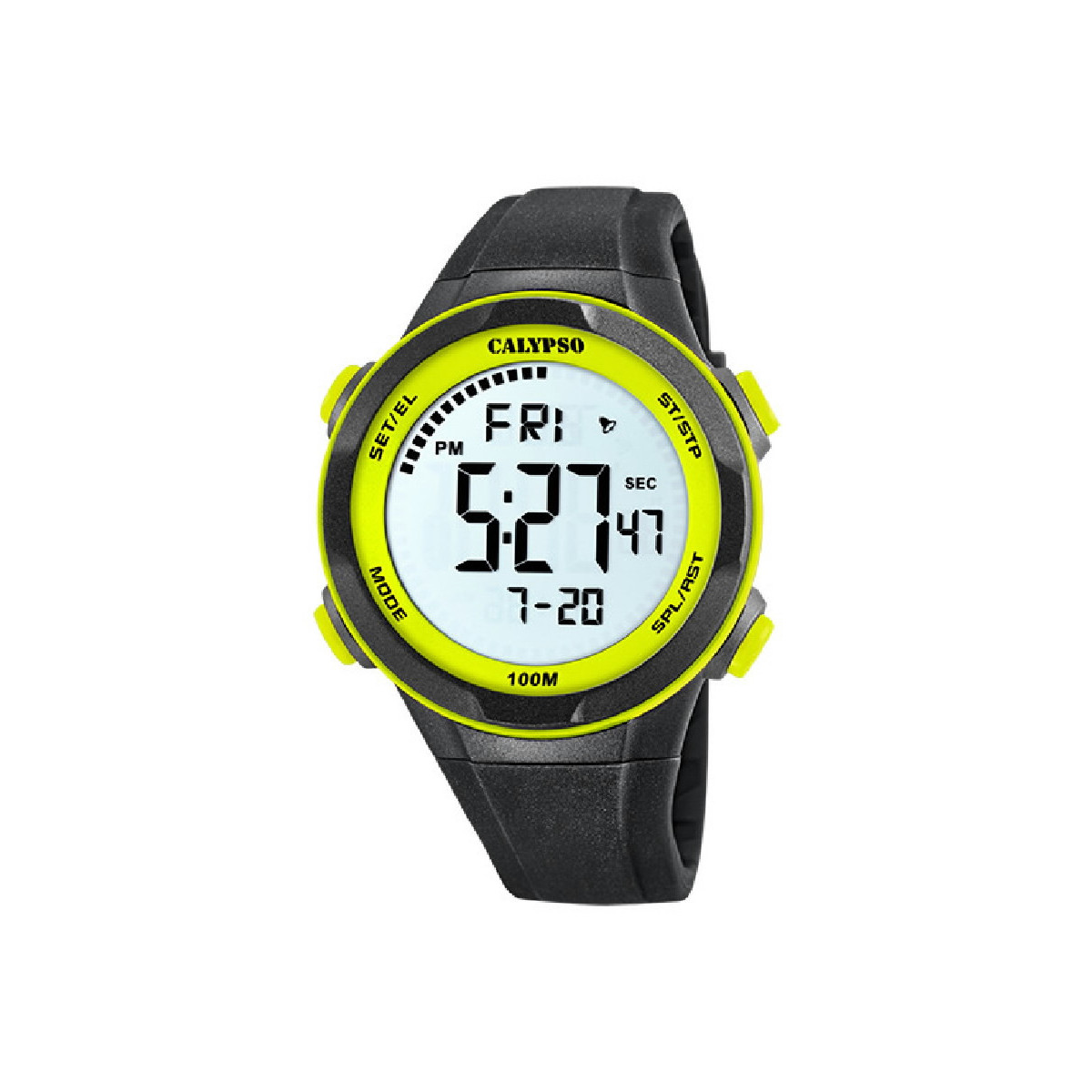 RELOJ CALYPSO GRIS/VERDE