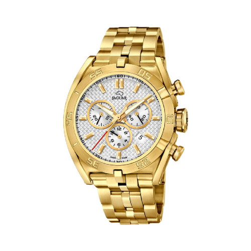 RELOJ JAGUAR DORADO/PLATEADO