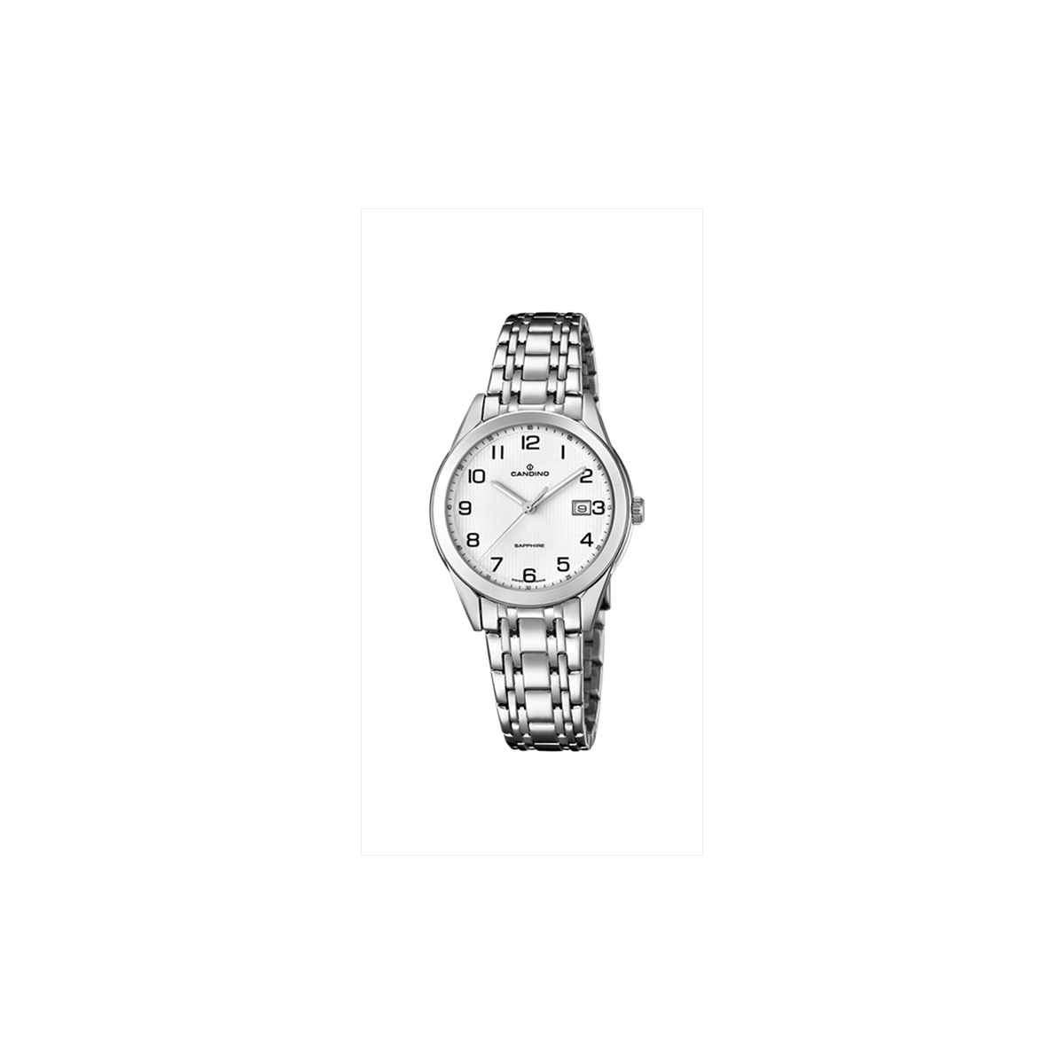RELOJ CANDINO PLATEADO