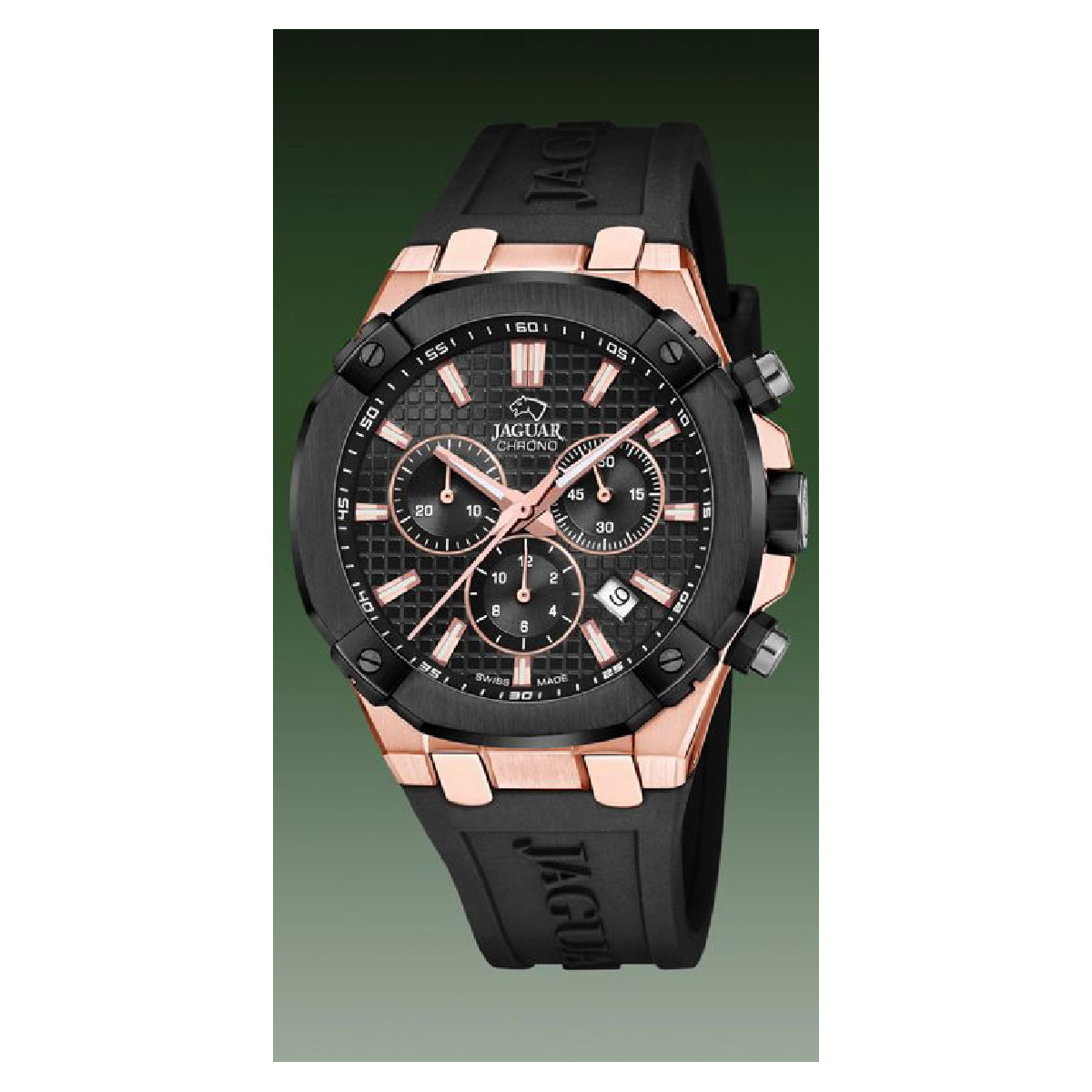 RELOJ JAGUAR SWISS NEGRO
