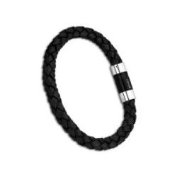 PULSERA LOTUS STYLE NEGRO