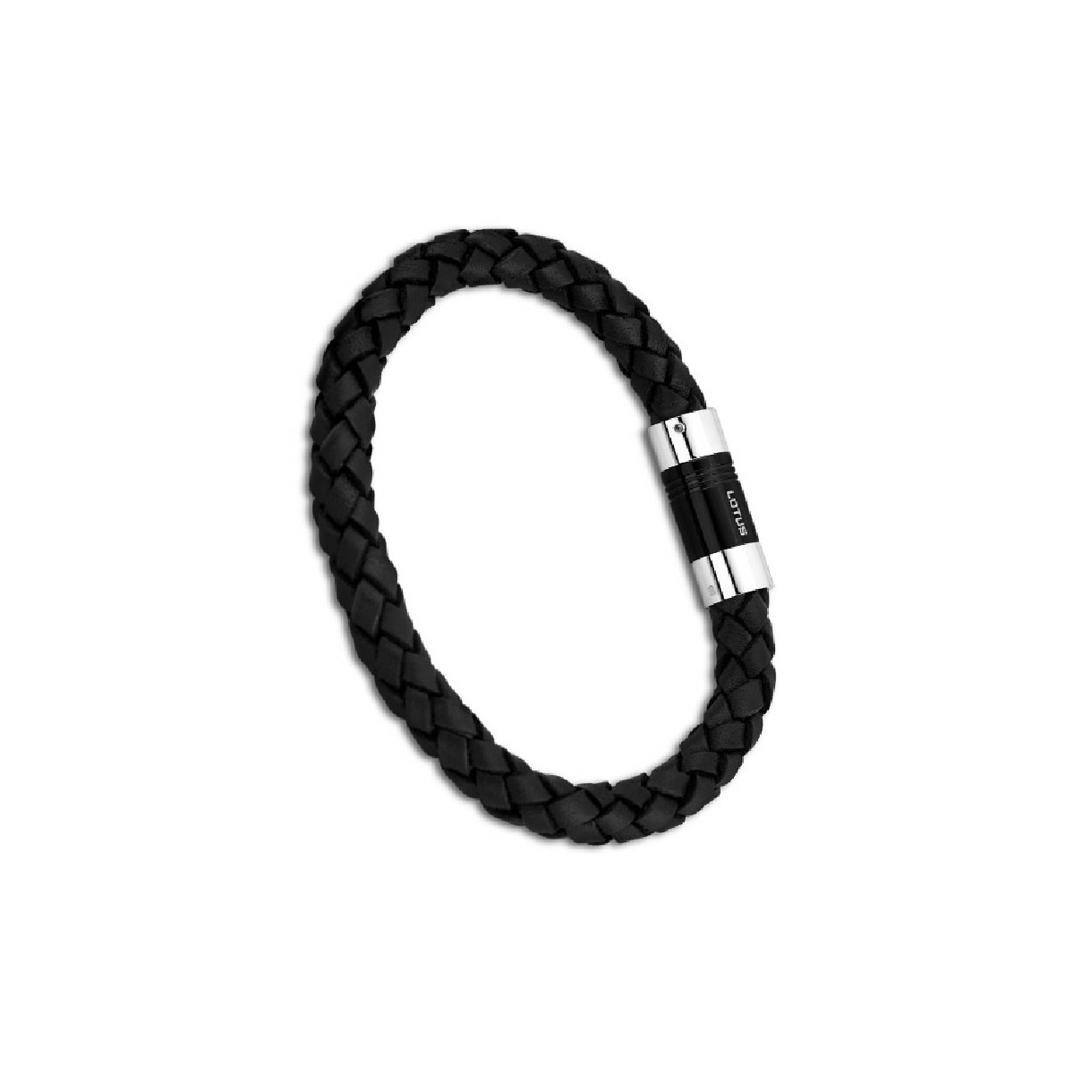 PULSERA LOTUS STYLE NEGRO