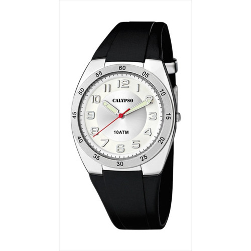 RELOJ CALYPSO BLANCO/NEGRO