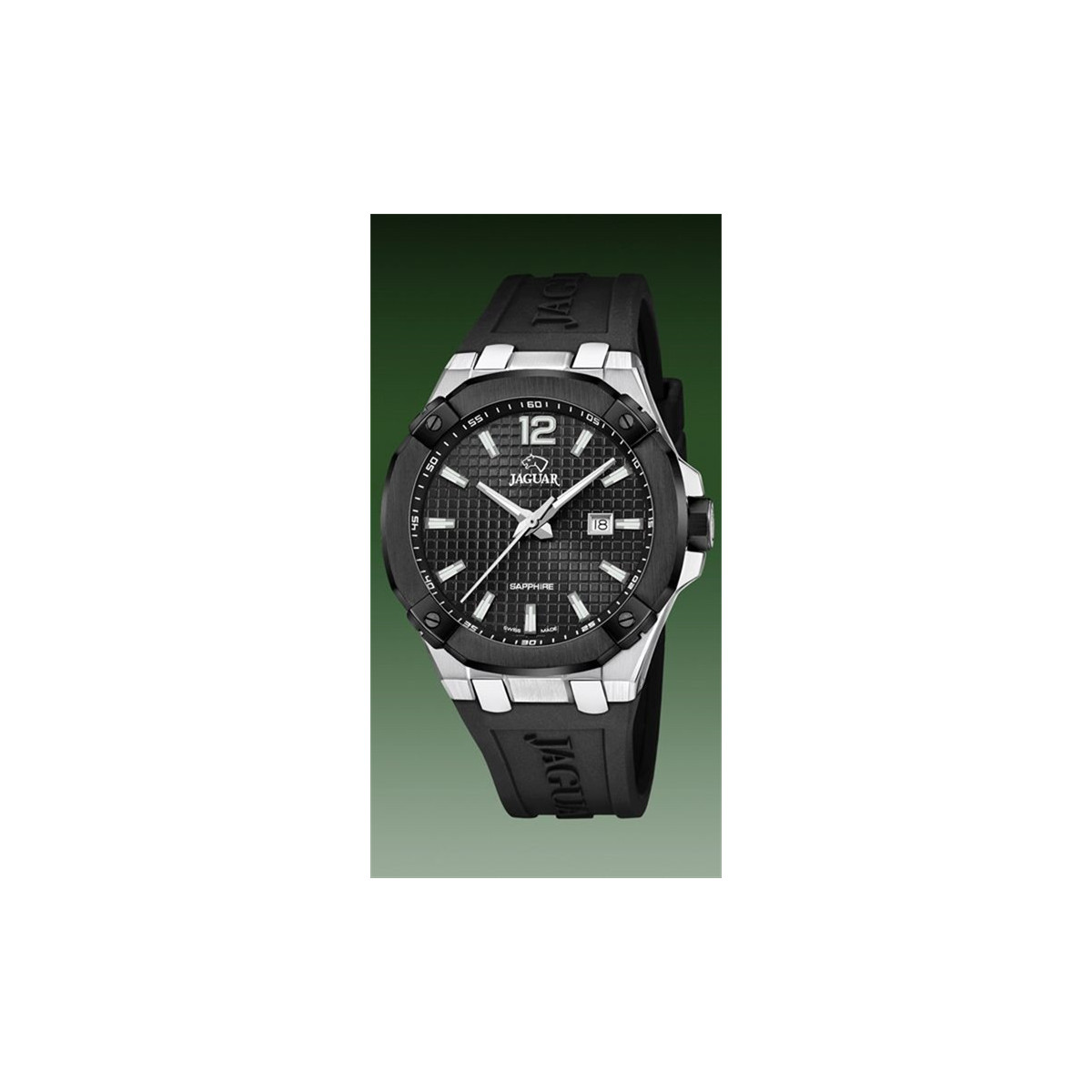 RELOJ JAGUAR SWISS NEGRO