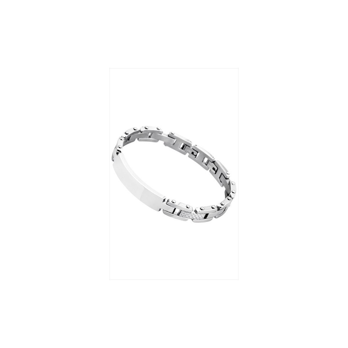 PULSERA LOTUS STYLE PLATEADA