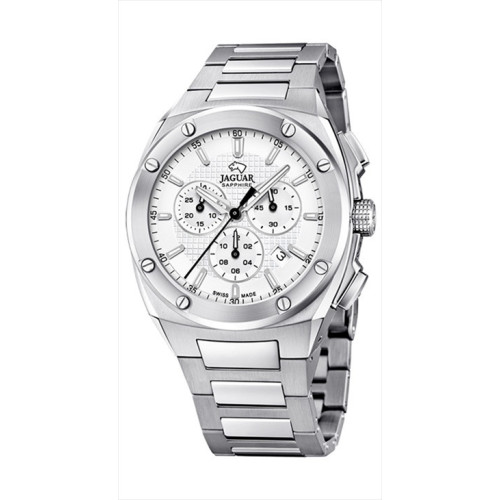 RELOJ JAGUAR PLATEADO