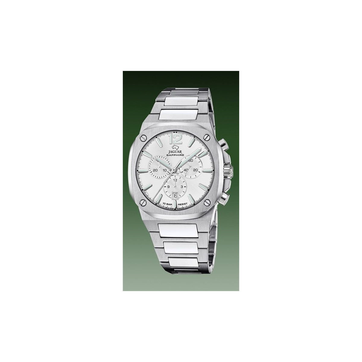 RELOJ JAGUAR SWISS PLATA